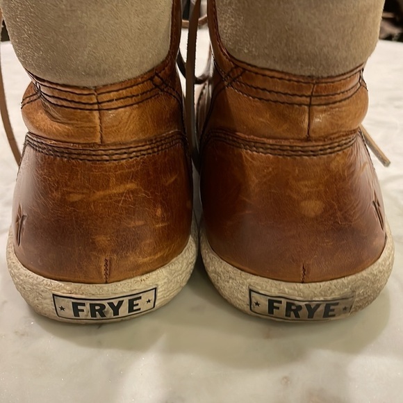Frye Hightop Brown Sneaker - Picture 10 of 13